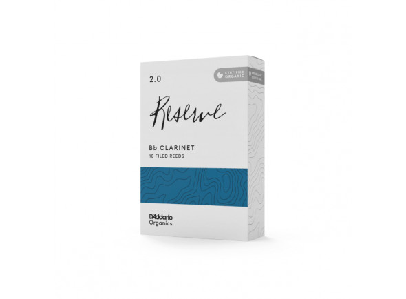 Daddario Organic Reserve Bb Clarinet Reeds, Strength 2.5 10-pack Daddario Organic Reserve Bb Clarinet Reeds, Strength 2.5 10-pack